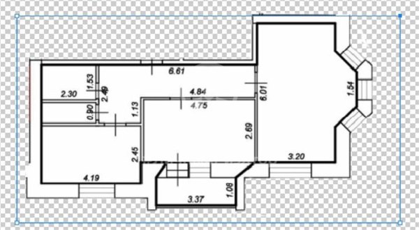 2-к квартира, 1/5 эт., 61м²